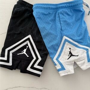 Kids Jordan Athletic Shorts - Black and Blue